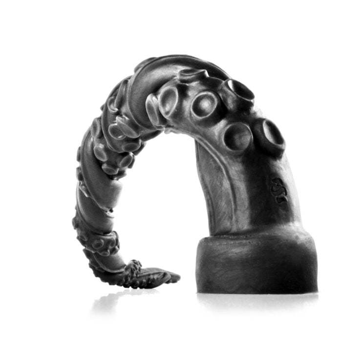 Sinnovator Kraken Double Tentacle Depth Training Platinum Silicone Dildo 12.2 Inches to 24.2 Inches (3 Sizes) | UberKinky